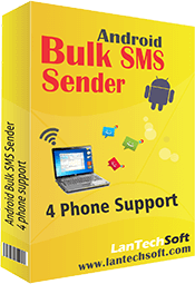 Android Bulk SMS Sender (4 Phone Support)