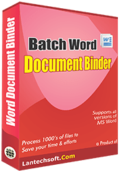 Batch Word Document Binder