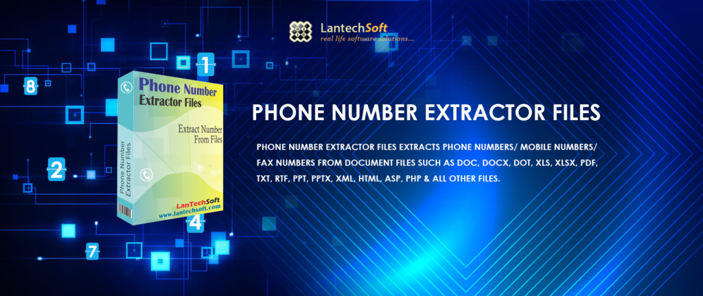 free phone number extractor software