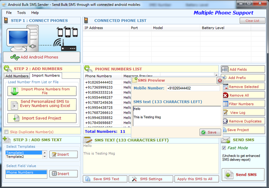 sms sender software pc to mobile