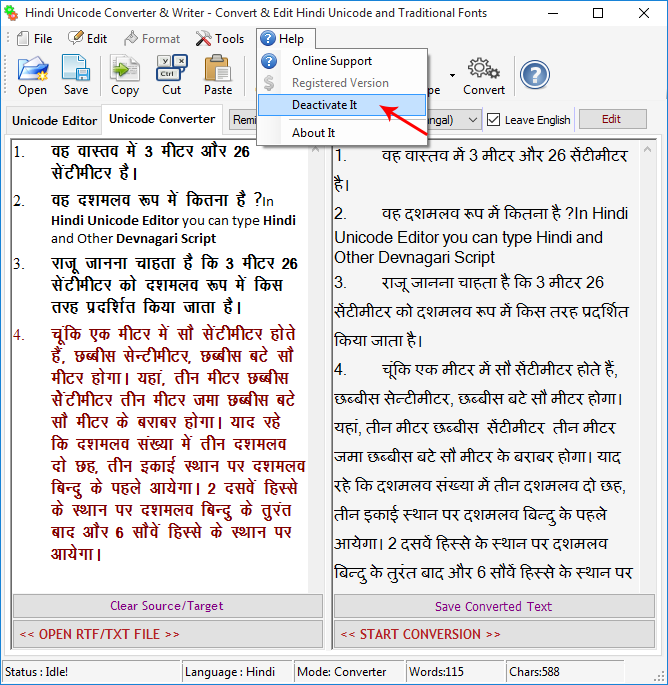 english hindi font converter software free download